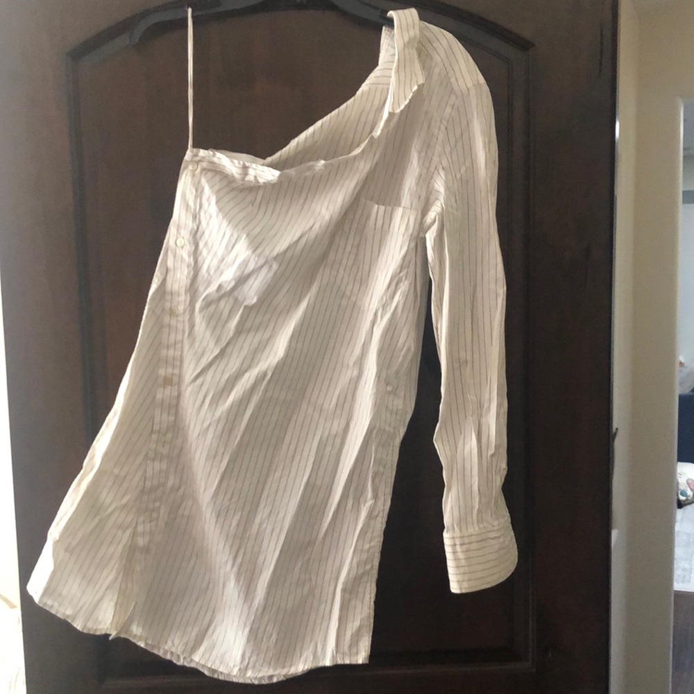 Dolce & Gabbana shirt dress one shoulder